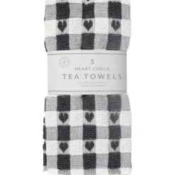 Outlet SIMPLY Lot x3 torchons carreaux cAur