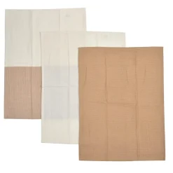 Online KITCHEN COLLECTION Lot x3 torchons gaufres 50x70cm