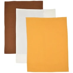 Best COSY SEASON Lot x3 torchons waffle 50x70cm c