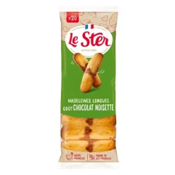 Outlet LE STER Madeleine longue choco/ noisette