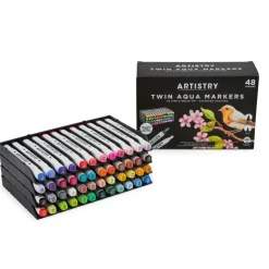 Online ARTISTRY Marqueurs doubles a l eau x48