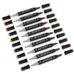 New ARTISTRY Marqueurs doubles x48