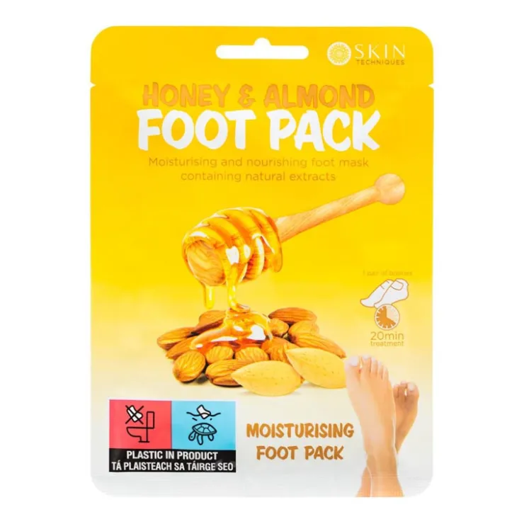 Clearance SKIN TECHNIQUES Masque pour les pieds amande