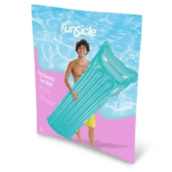 New SUMMER WAVES Matelas gonflable bleu