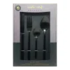 New KITCHEN COLLECTION Menagere 16pcs inox noir manche
