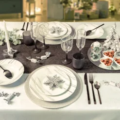 New KITCHEN COLLECTION Menagere 16pcs inox noir manche