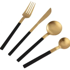 Discount KITCHEN COLLECTION Menagere 16pcs metal or manche n