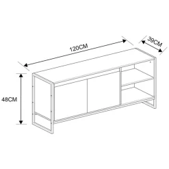 Online BROOKLYN Meuble television