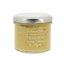 New Moutarde saveur thym/citron 100g