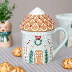 Sale L'ATELIER DU PAIN D'EPICES Mug maison avec couvercle