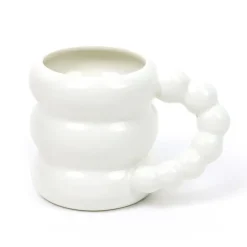 Hot KITCHEN COLLECTION Mug avec bubble anse blanc