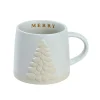 Clearance SECRET FOREST Mug blanc et motif sapin