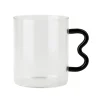 Outlet KITCHEN COLLECTION Mug en verre anse serpentin