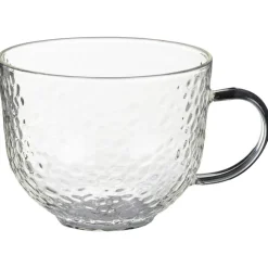 New KITCHEN COLLECTION Mug en verre martele