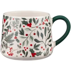 New SECRET FOREST Mug fleuri noel 350ml