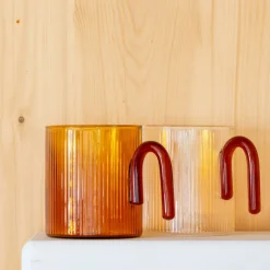 Clearance KITCHEN COLLECTION Mug strie anse arche