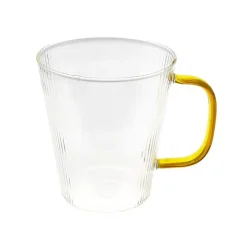Discount SIMPLY Mug strie transparent hanse jaun