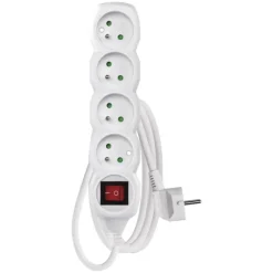Outlet EMOS Multiprise 4 prises +interrupteu