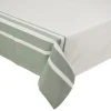 Sale SIMPLY Nappe avec bordure verte 140x240