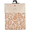 COSY SEASON Nappe floral ochre/ecru 140x240c