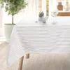 Outlet KITCHEN COLLECTION Nappe rayee 140*240cm ass bl/bg