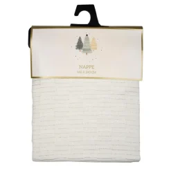 Best SECRET FOREST Nappe tissee fils lurex 140x240c