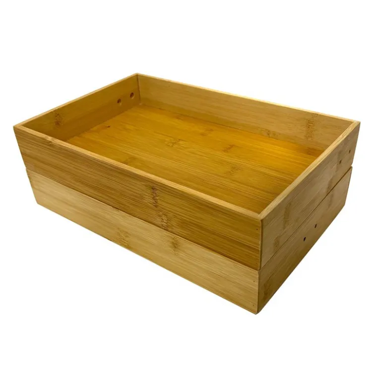 Discount THE ORGANIZED KITCHEN Orga cuis bambou a etage 29.5x19