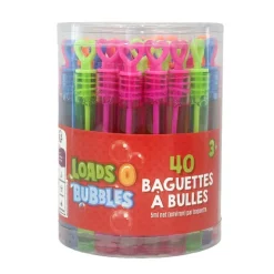 Pack de 40 baguettes a bulles