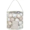 Hot Pack de 40 boules 50mm champagne