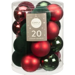Sale Pack de 20 boules 60mm tradition