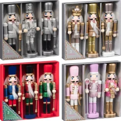 New Pack de 3 casse noisette bois 14