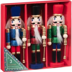 New Pack de 3 casse noisette bois 14