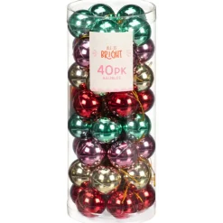 Hot Pack de 40 mini boules 30mm mult