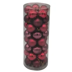 Clearance Pack de 40 mini boules 30mm roug