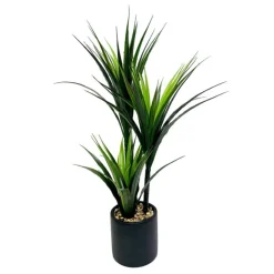 Clearance FLOURISH Palmier artificiel pot noir