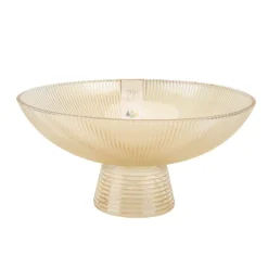 New SECRET FOREST Panier a fruit en verre strie