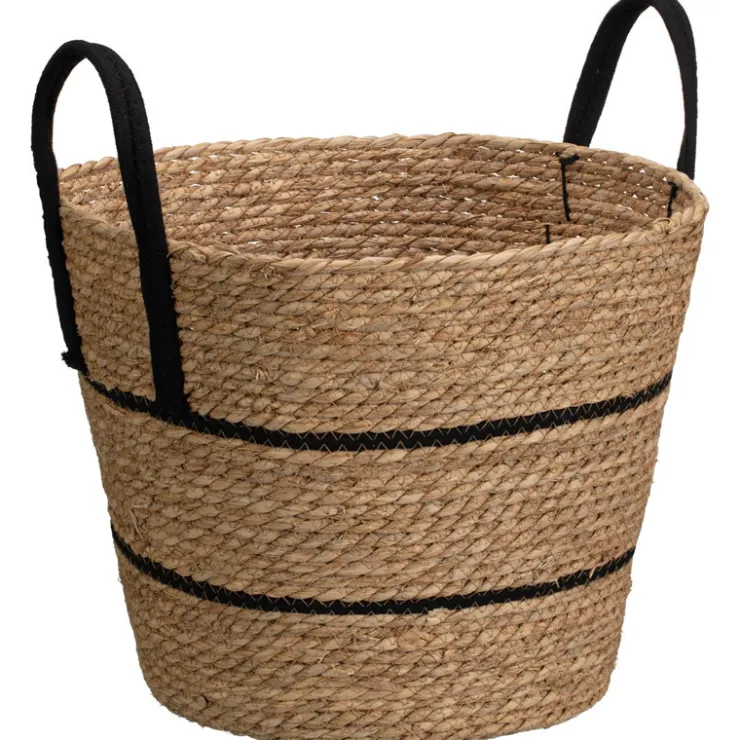 New THE STORAGE SHOP Panier bicolore avec poignees