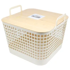 Online HOME COLLECTION Panier de rangement bambou l