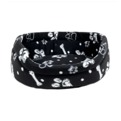 New PET ESSENTIALS Panier pour chien imprime