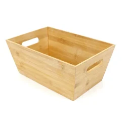 New THE ORGANIZED KITCHEN Paniere 2 anses bambou 30x20cm