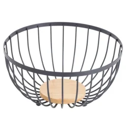 Hot URBANIST Paniere a fruit metal bois