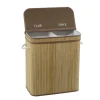 Best ORGANIZED LAUNDRY Paniere a linge bambou 2 bacs