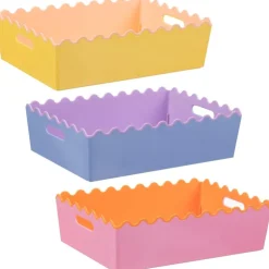 SIMPLY Paniere de rangement large vague