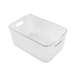 Outlet HOME ESSENTIALS Paniere de rangement striee m