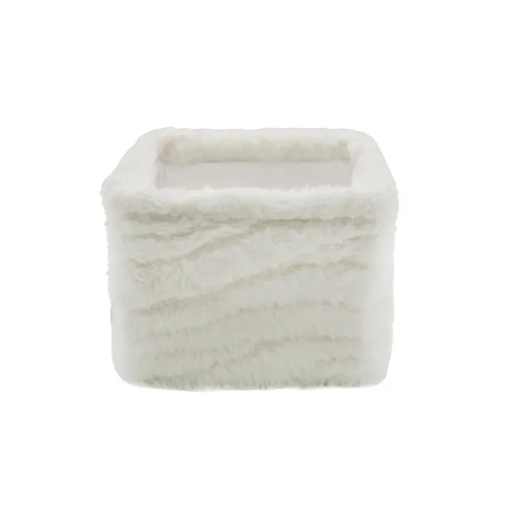 BATHROOM COLLECTION Paniere de rangement style zebre