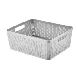 Online SIMPLY Paniere rectangulaire effet lin