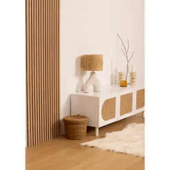 Hot Panneau decoratif tasseaux bois