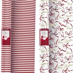 Discount Papier cadeau 8m blanc et rouge