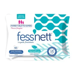 FESS'NETT Papier toilette humide x50