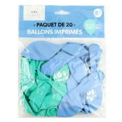 Online CELEBRATE Paquet de 20 ballons imprimes